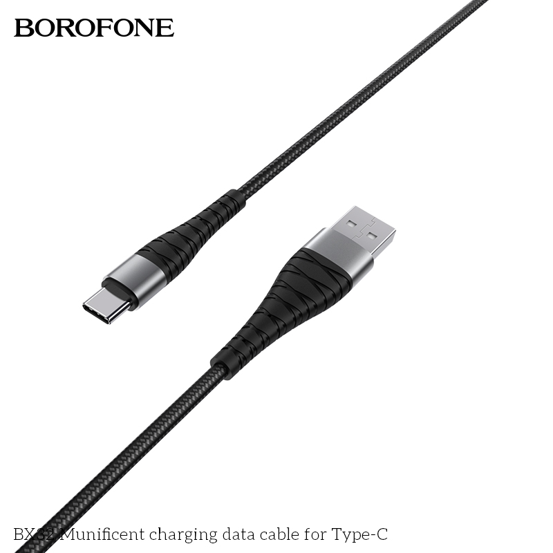 BOROFONE BX32 Munificent USB-A to USB-C cable NZ 4